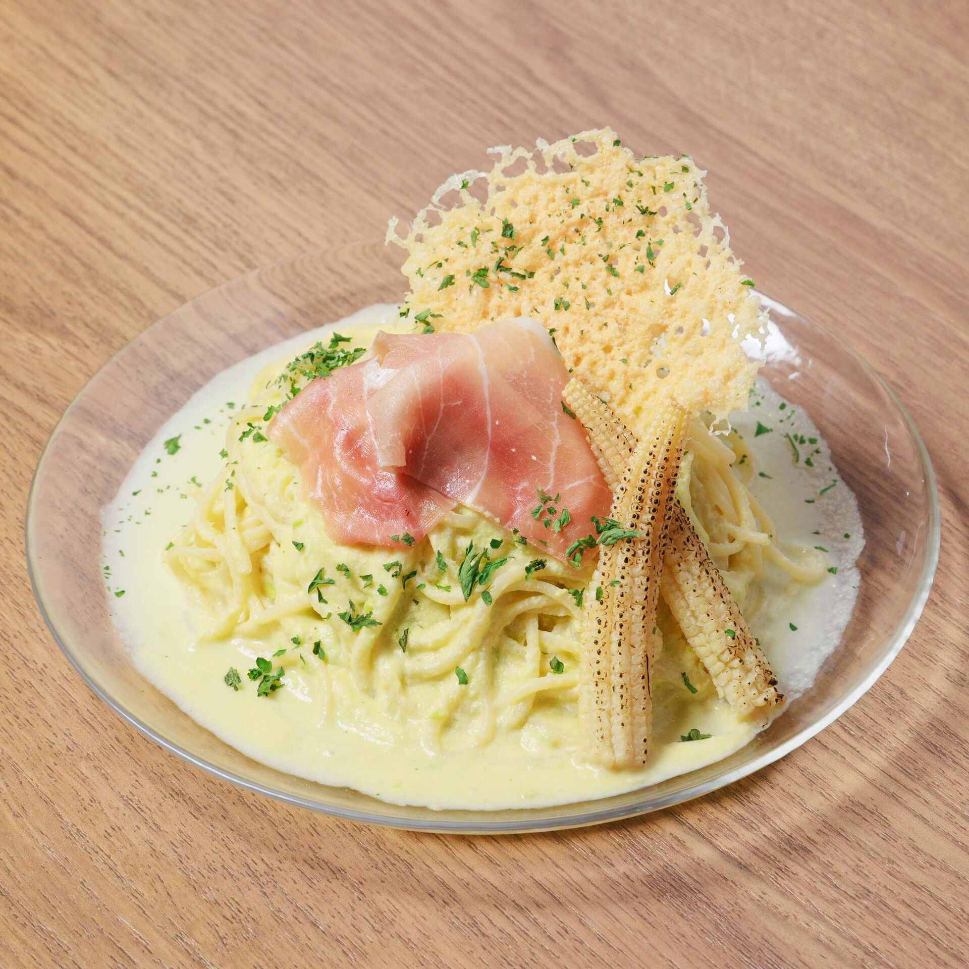 6_生ハムととうもろこしの冷製クリームパスタ_1 (Unicode エンコードの競合)