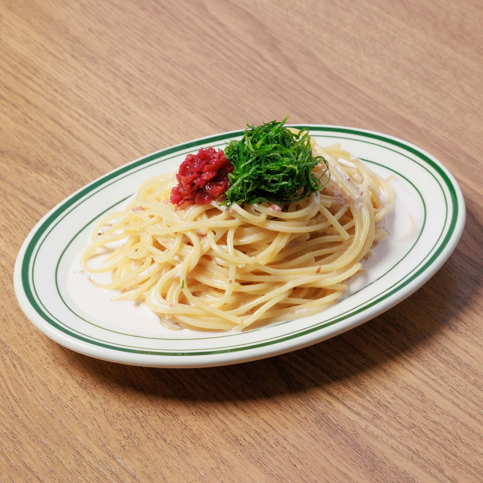 3_梅と紫蘇の和風クリームパスタ_b